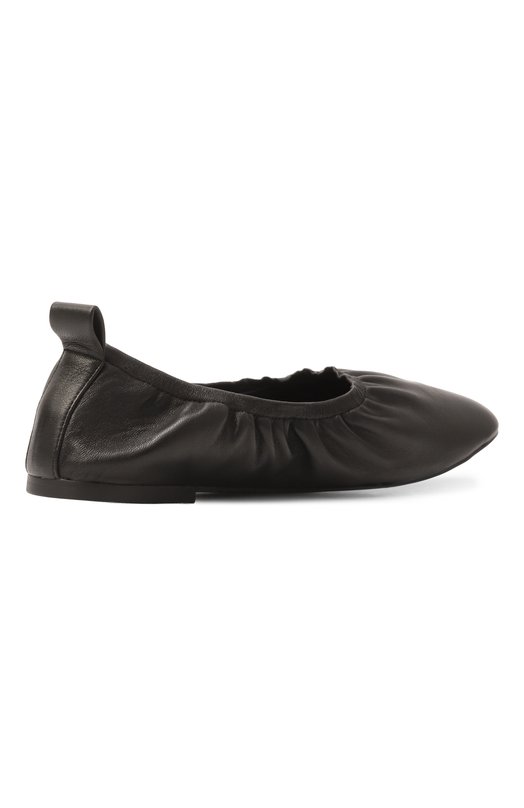 Кожаные балетки 12 STOREEZ 130435 Чёрный  130435 Фото 5