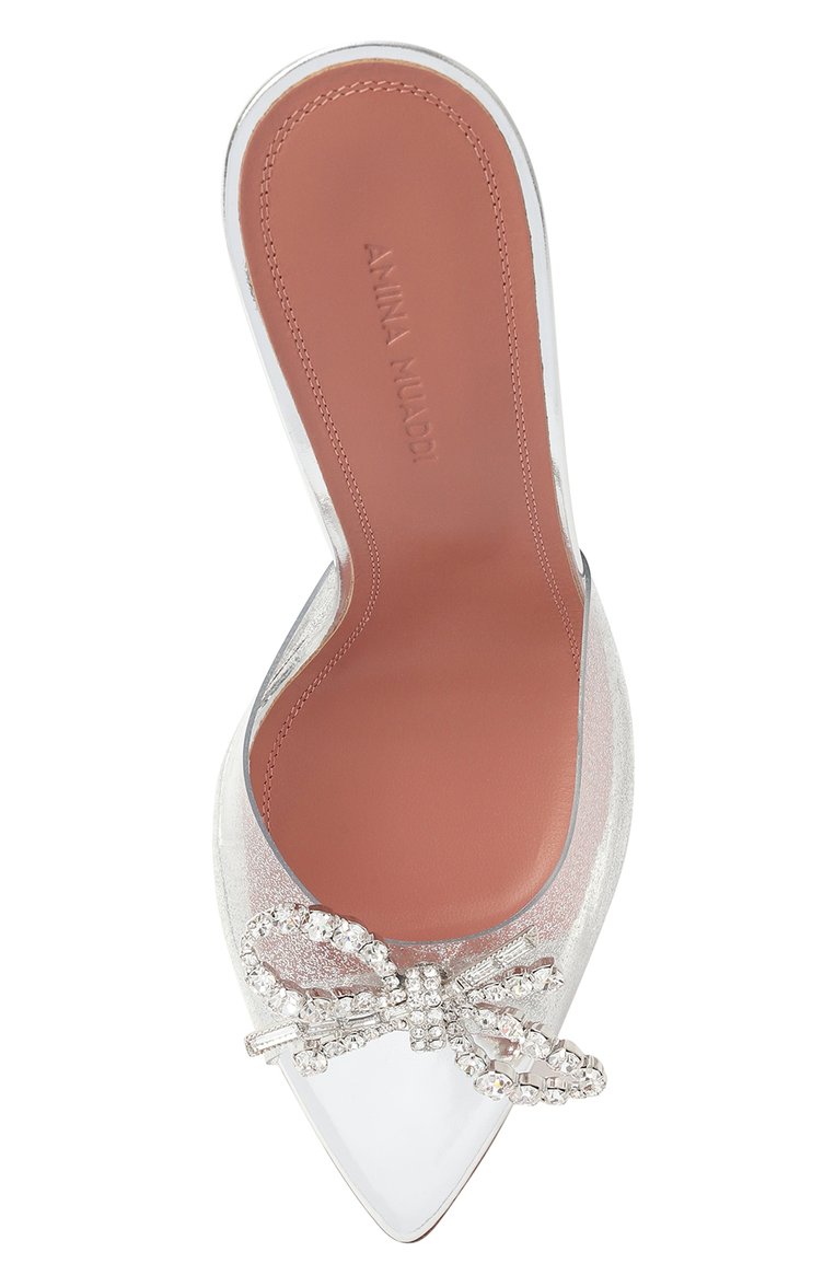 Мюли rosie glass 95 AMINA MUADDI, арт. R0SIE GLASS SLIPPER, фото 4