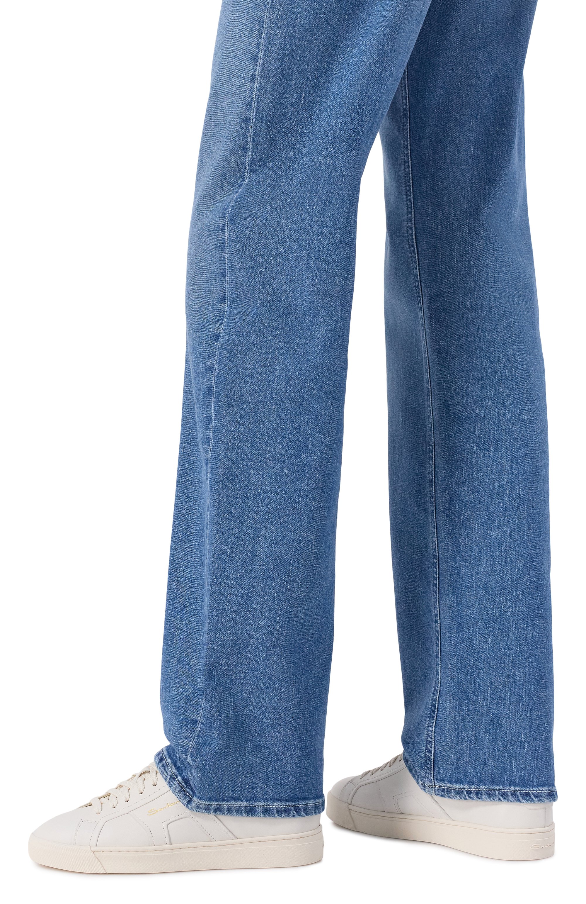 Кожаные кеды SANTONI, арт. WBGG61419PNNPXWL, фото 2