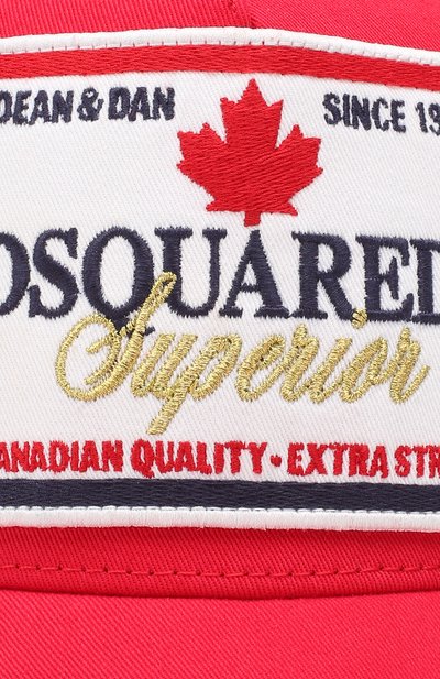 Хлопковая бейсболка DSQUARED2, арт. BCM0229 05C00001, фото 3