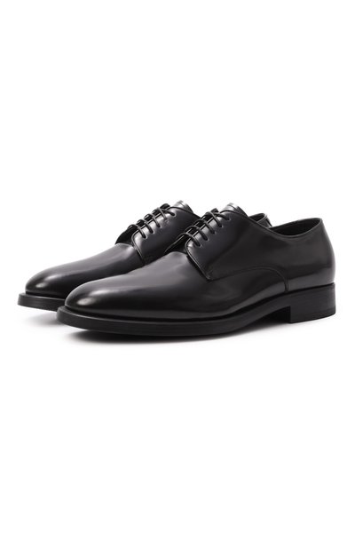 Мужские кожаные дерби GIORGIO ARMANI, арт. X2C679/XF294/U
