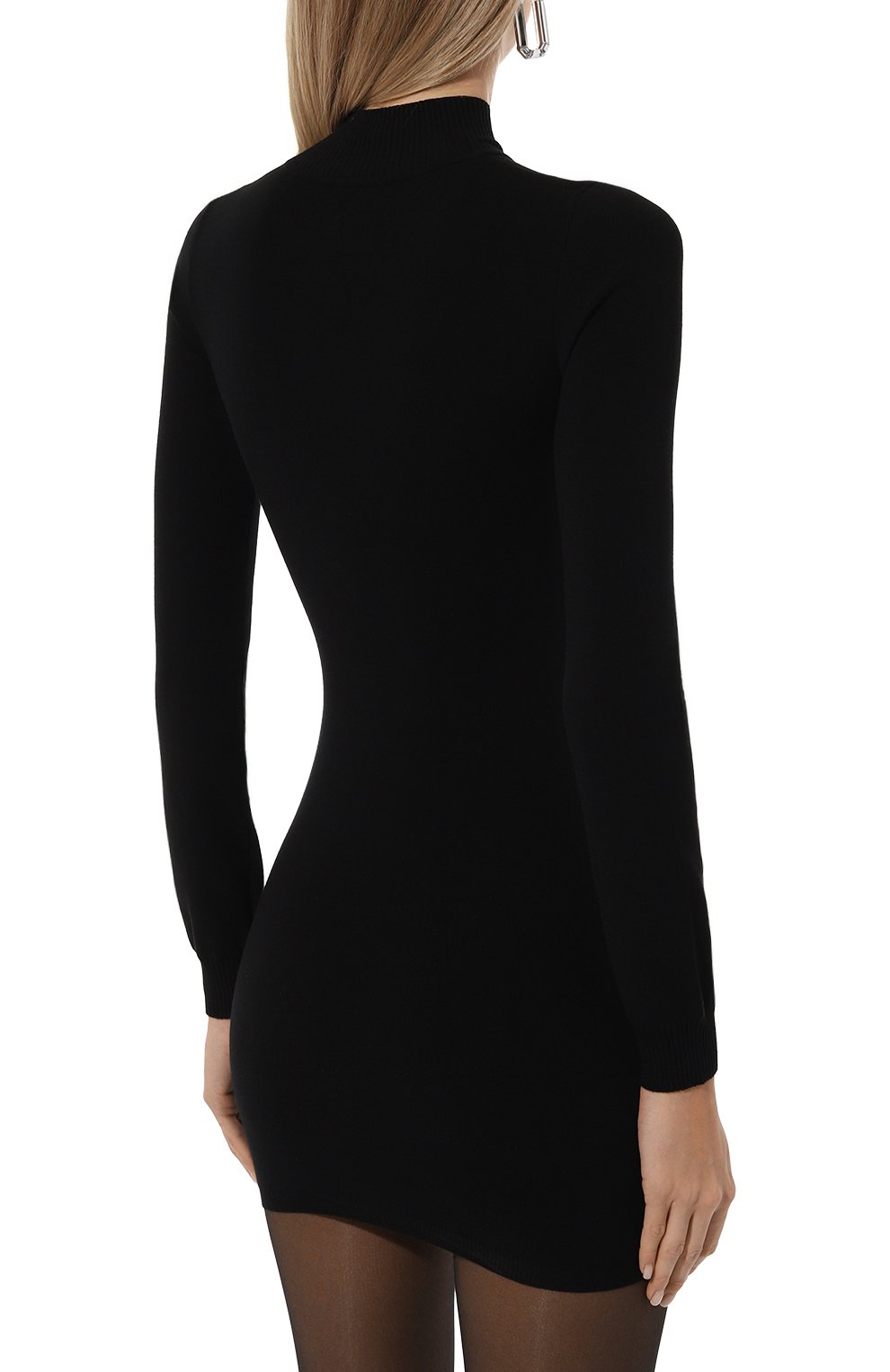 Платье из вискозы OFF-WHITE, арт. 0WHI099F24KNI001, фото 4