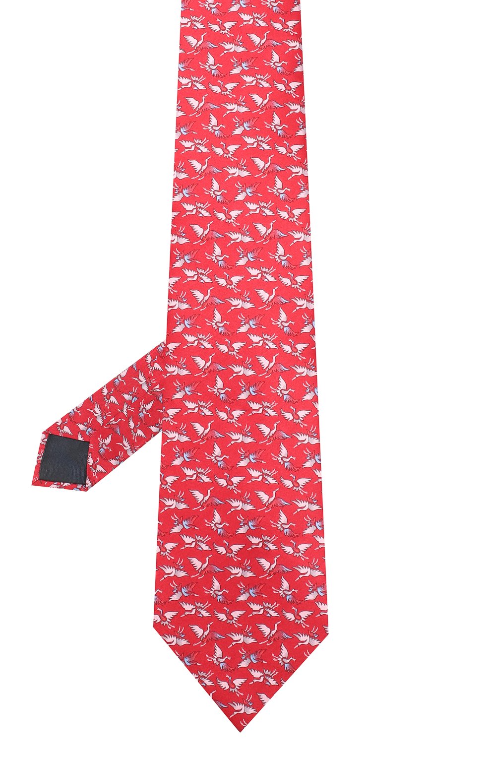 Шелковый галстук LANVIN красного цвета по цене 8415 руб., арт. 2336/TIE, фото 2 Шелковый галстук LANVIN, арт. 2336/TIE, фото 2