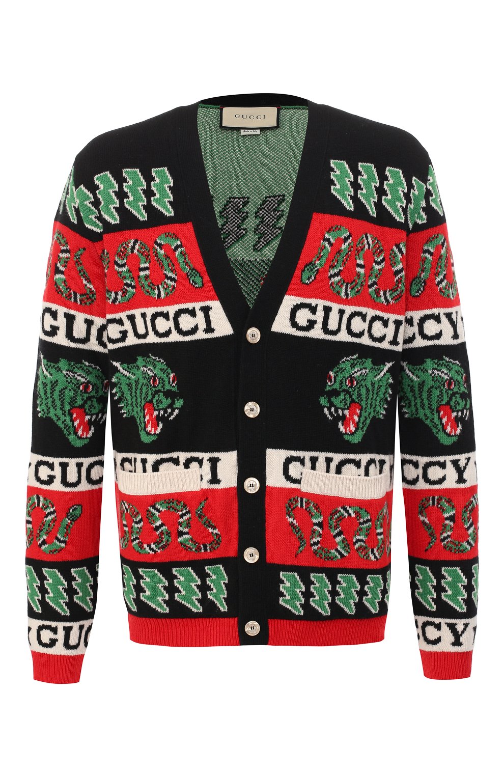 Шерстяной кардиган GUCCI, арт. 545747/XKADY, фото 1