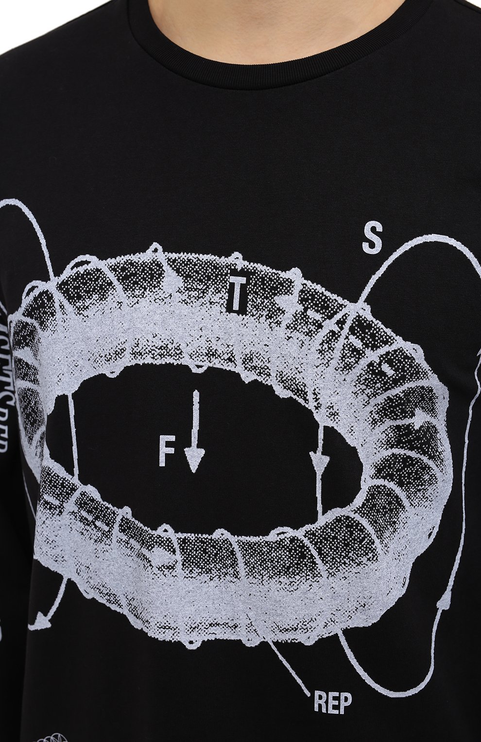 Хлопковый лонгслив MSFTSREP, арт. 31MSFM24/218780, фото 5
