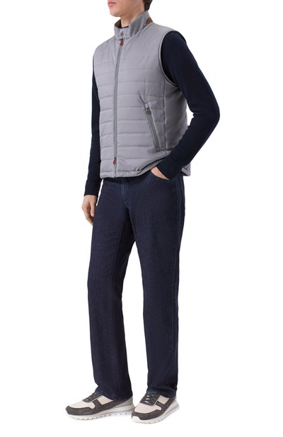 Утепленный жилет KITON, арт. UW2195V0422H08/48-60, фото 2