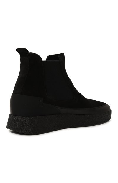 Замшевые челси VIC MATIE черного цвета по цене 48650 руб., арт. 1F8660U_E40BPBT001, фото 5 Замшевые челси VIC MATIE, арт. 1F8660U_E40BPBT001, фото 5