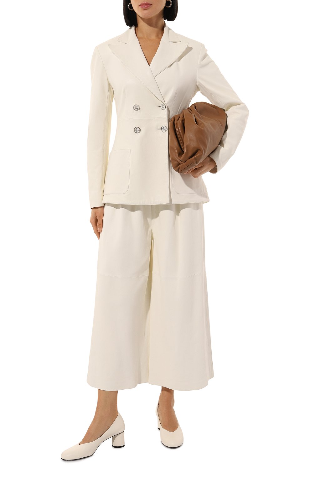 Кожаные брюки-кюлоты GIULIA GURMAN, арт. GKBW382, фото 2