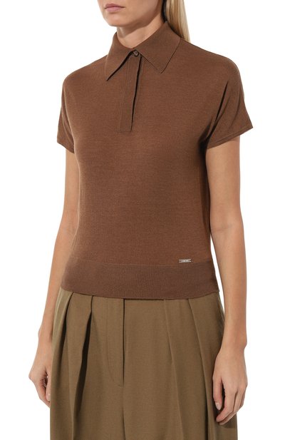 Поло из кашемира и шелка KITON, арт. D56721, фото 3