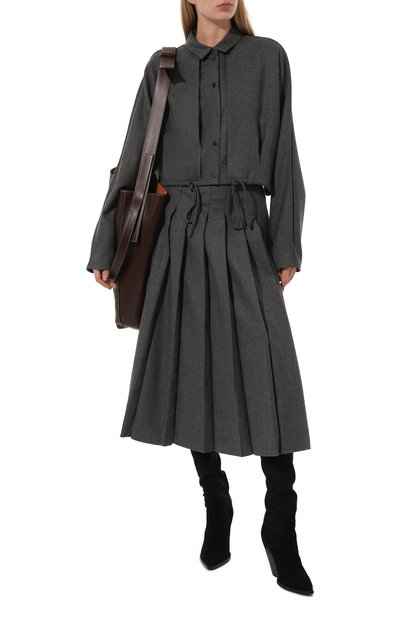 Шерстяная юбка LE17SEPTEMBRE, арт. LS2331SK001EGR, фото 2