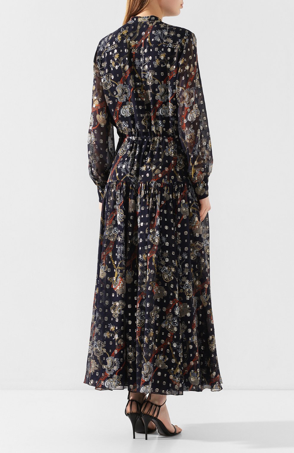 Шелковое платье CHLOÉ, арт. CHC20SR012320, фото 4