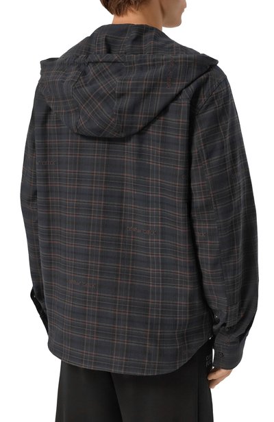 Хлопковая рубашка OFF-WHITE, арт. 0MGE056F26FAB0014, фото 4