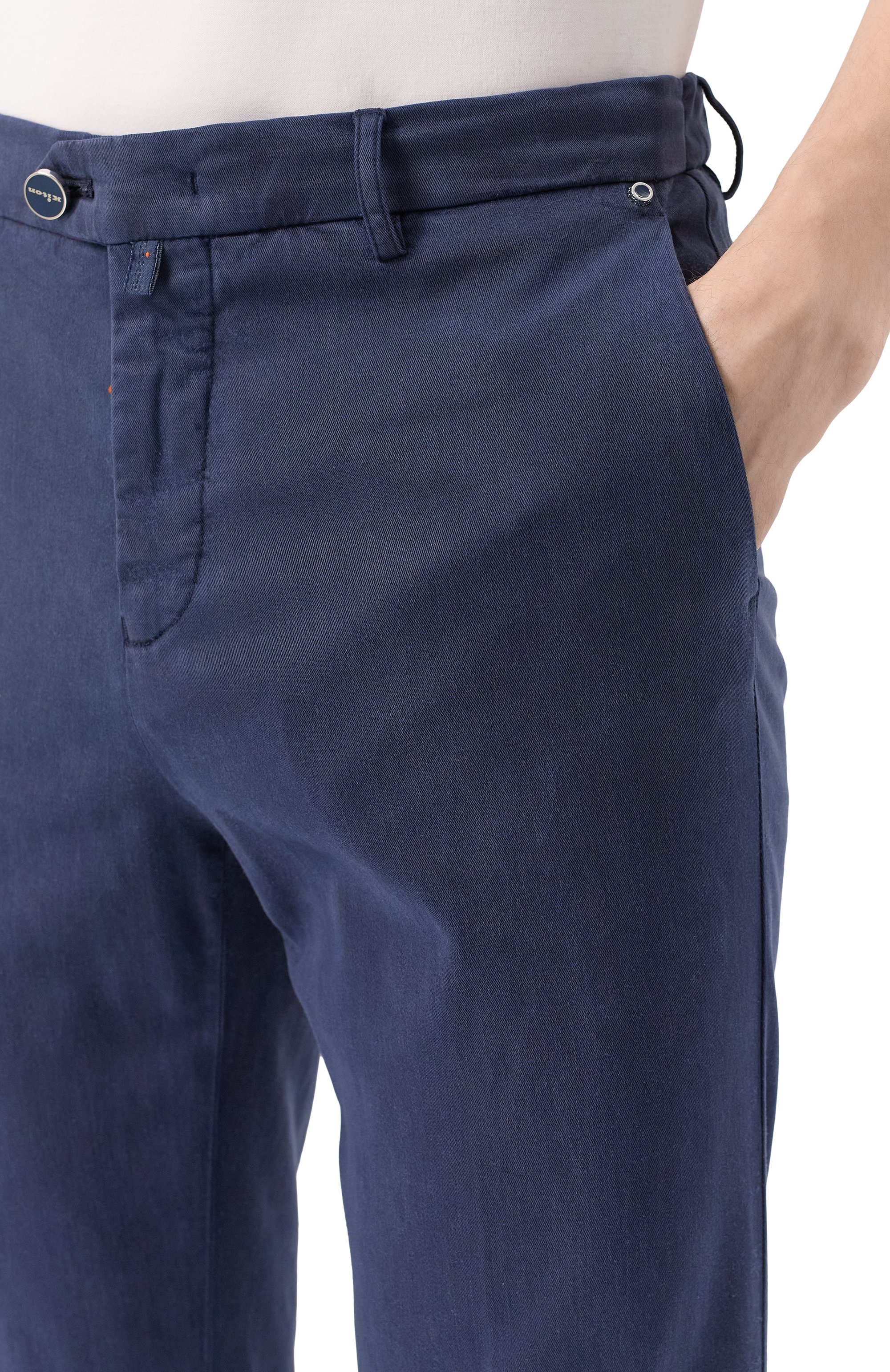 Брюки из лиоцелла KITON, арт. UFPPEK0606F19, фото 5