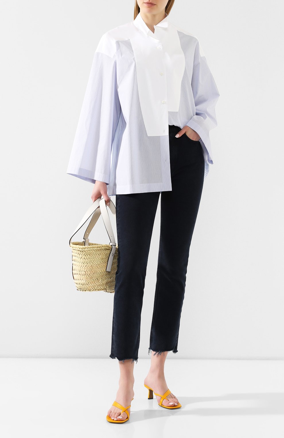 Хлопковая рубашка LOEWE, арт. S2109410GH, фото 2