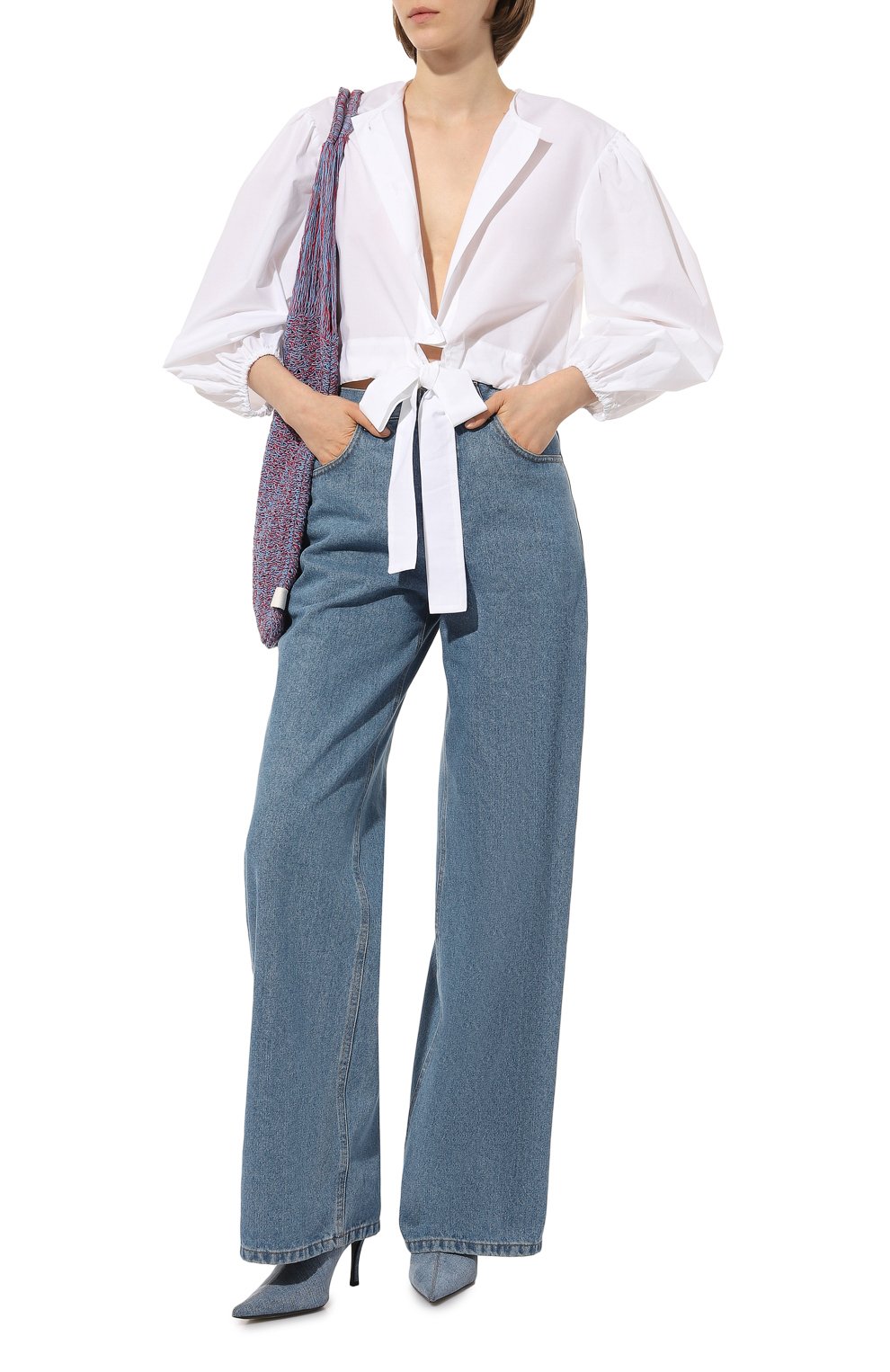 Хлопковая блузка BEATRICE .B, арт. 23FE4027P0P20, фото 2