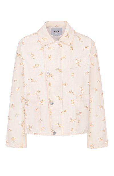 Женская хлопковая куртка MSGM, арт. 4041MDH231L/267277