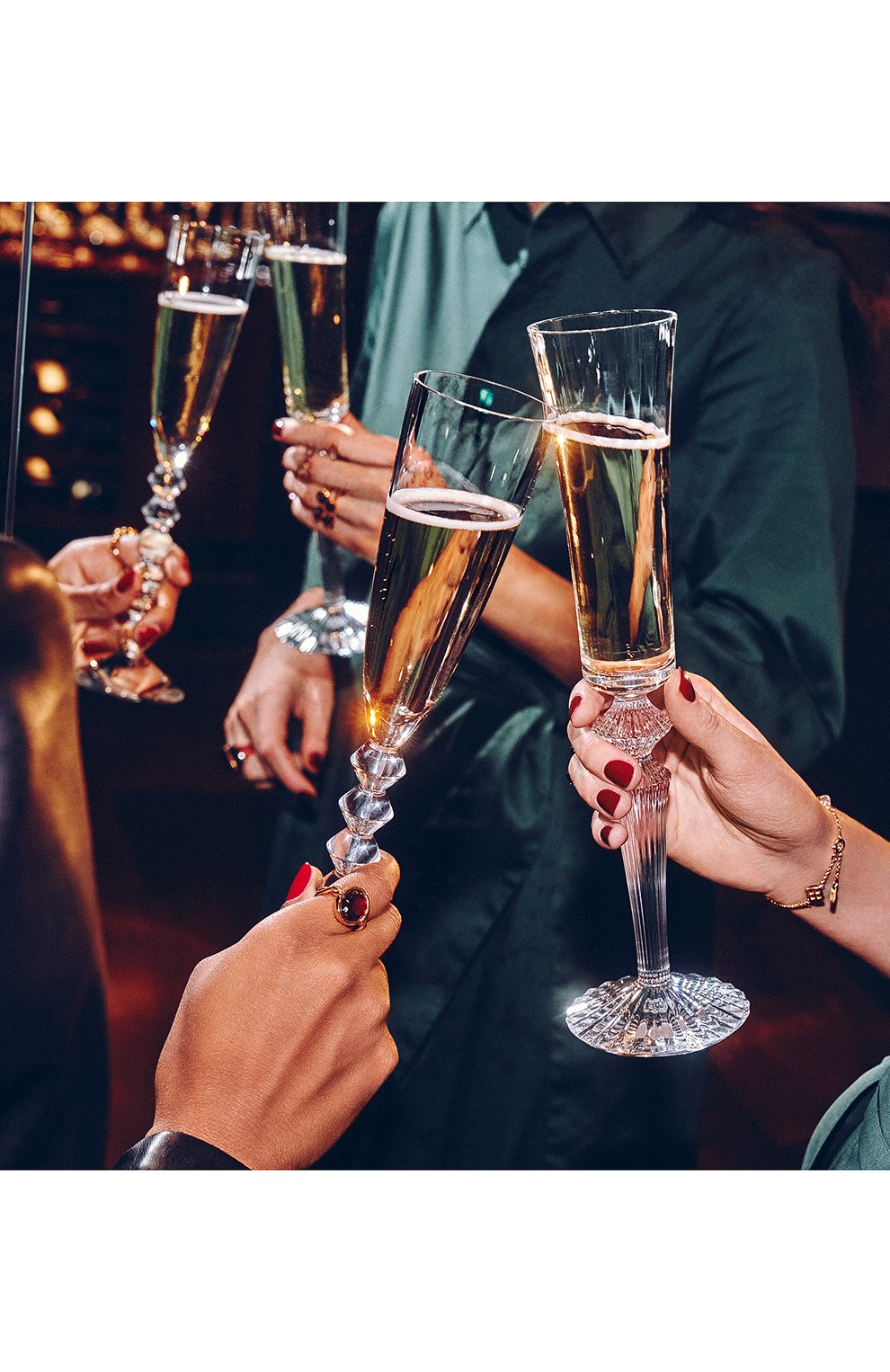 Набор из двух фужеров для шампанского vega BACCARAT, арт. 2 811 802, фото 2