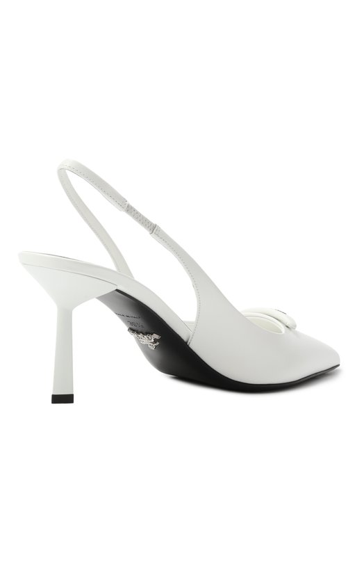 Кожаные туфли Prada 1I901M/055 Белый  1I901M/055 Фото 5