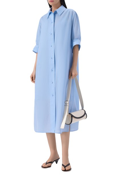Хлопковое платье JIL SANDER, арт. J02CT0593/J45326, фото 2