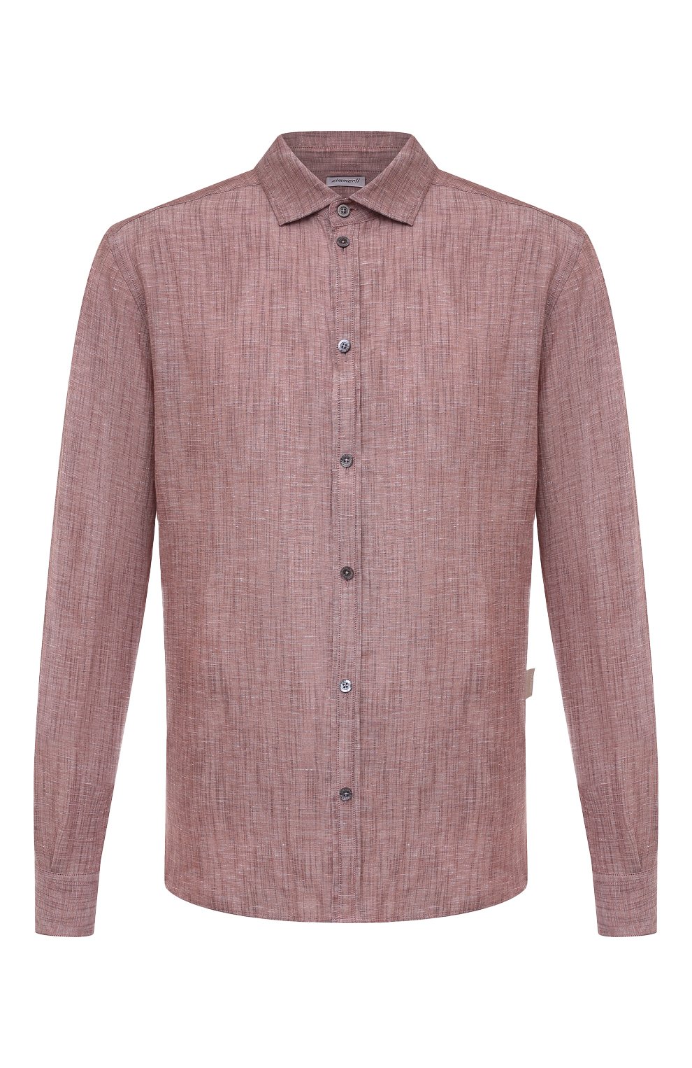 Рубашка изо льна и хлопка ZIMMERLI, арт. 4697-23200, фото 1