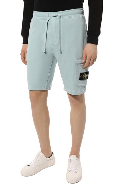 Хлопковые шорты STONE ISLAND, арт. 64651, фото 3