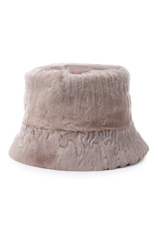 Шляпа из каракульчи VICTORIA KUSENKOVA 157100033042 Бежевый 157100033042