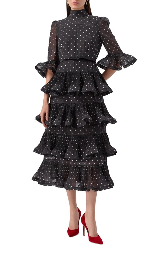 Замшевые туфли Gianvito 105 Gianvito Rossi G28470.15RIC.CAMR0UG Красный  G28470.15RIC.CAMR0UG Фото 3