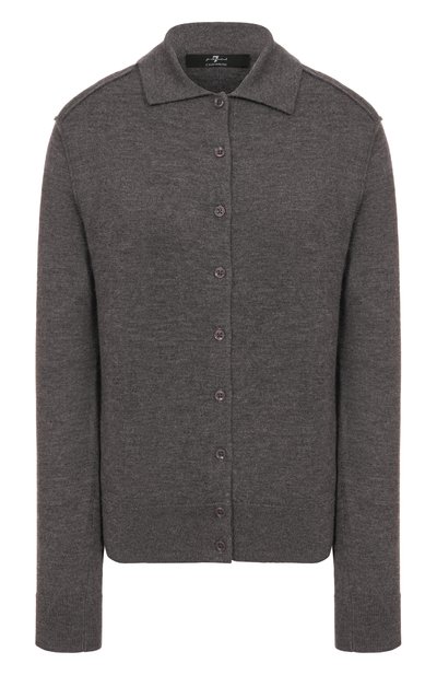 Женский кашемировый кардиган 7 FOR ALL MANKIND, арт. 7N0J0F17-1PG