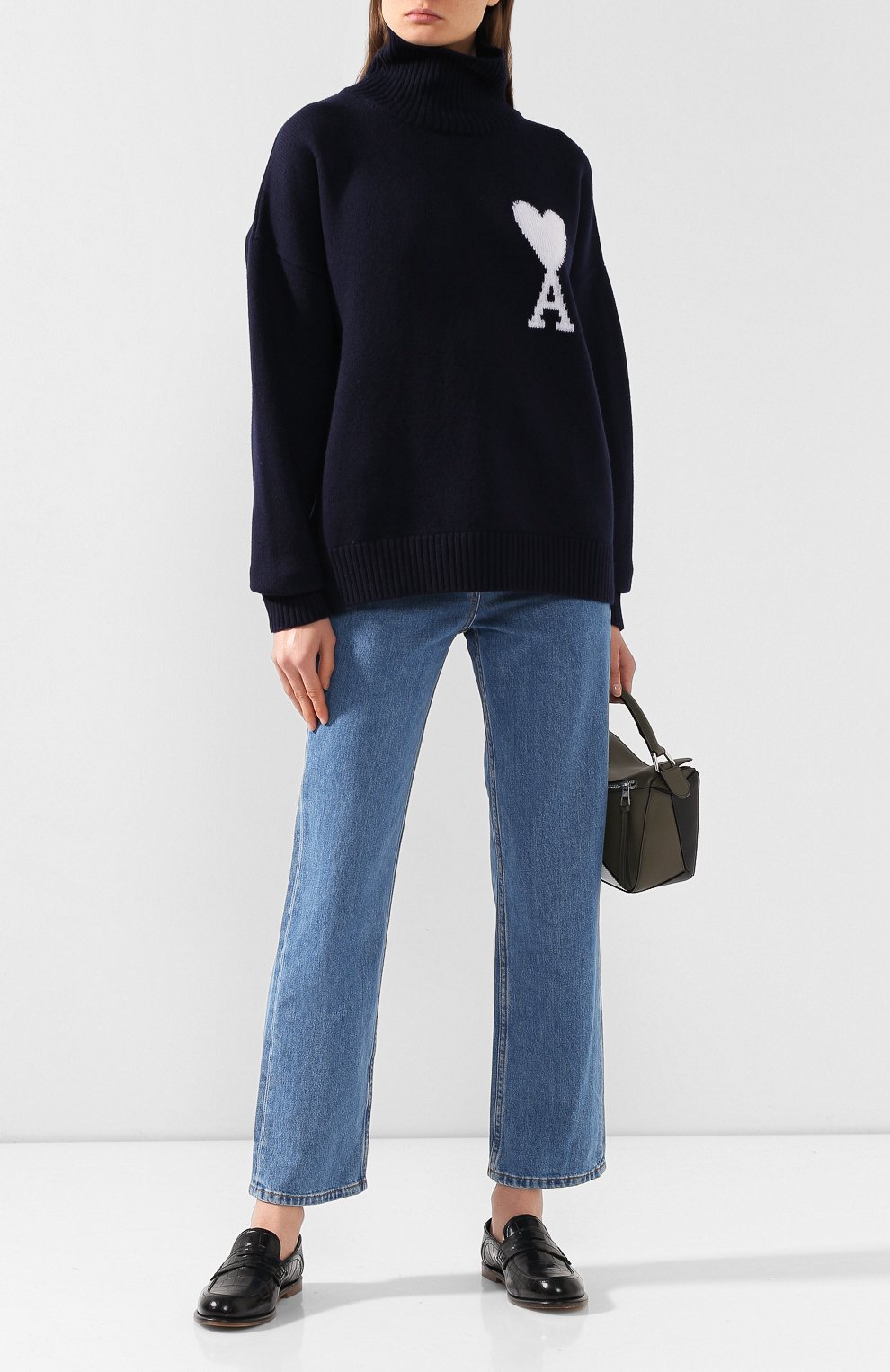 Шерстяной свитер AMI, арт. H19K203.018, фото 2