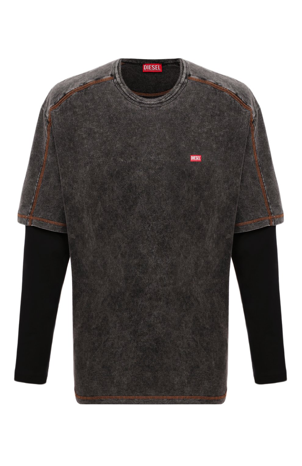 Хлопковый лонгслив DIESEL, арт. A14165/0QJAH, фото 1