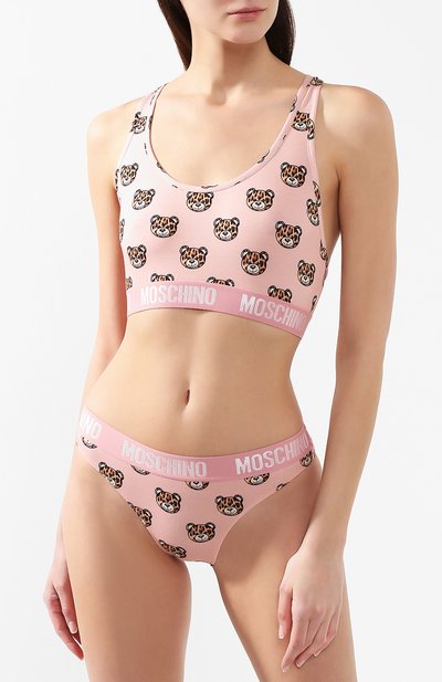 Трусы-слипы MOSCHINO розового цвета по цене 4995 руб., арт. A4711/9015, фото 2 Трусы-слипы MOSCHINO, арт. A4711/9015, фото 2