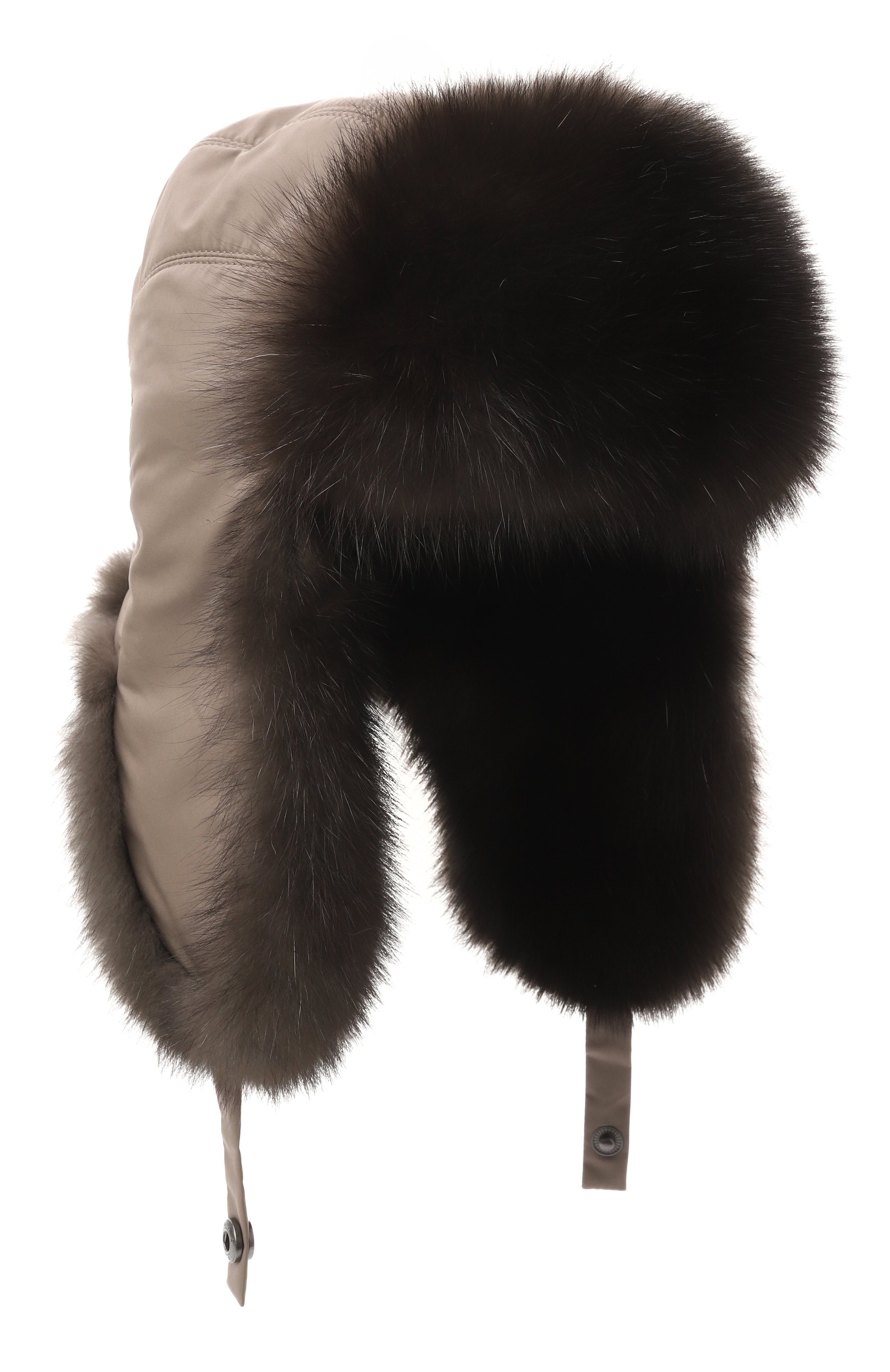 Шапка-ушанка modern с мехом соболя BLACK SABLE, арт. BS-MHMP-EB, фото 1