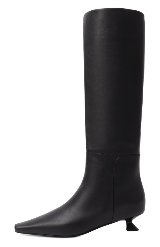 Кожаные сапоги Olympe 3JUIN 326W9001.F.1245997 Чёрный  326W9001.F.1245997 Фото 4