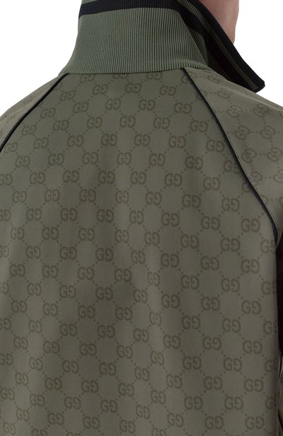 Толстовка GUCCI хаки цвета по цене 239500 руб., арт. 768550/XJHFV, фото 5 Толстовка GUCCI, арт. 768550/XJHFV, фото 5