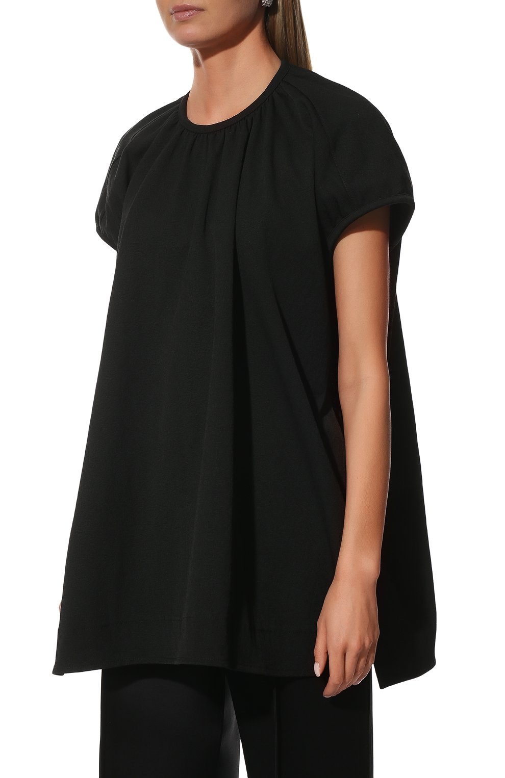 Топ из вискозы и хлопка JIL SANDER, арт. JSPU705016-WU393008, фото 3