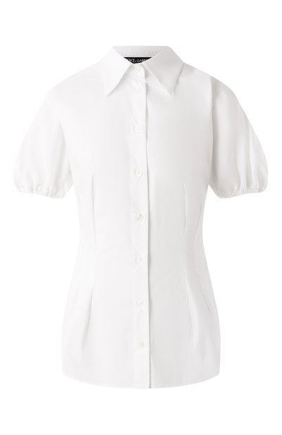 Женская хлопковая рубашка DOLCE & GABBANA, арт. F5S64T/FU5T9
