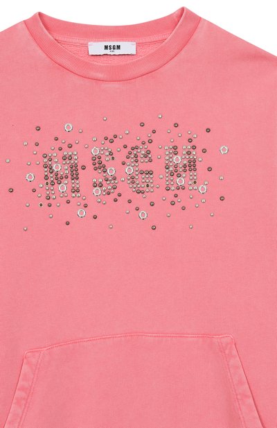 Хлопковый свитшот MSGM KIDS, арт. F5MSJGSW160, фото 3