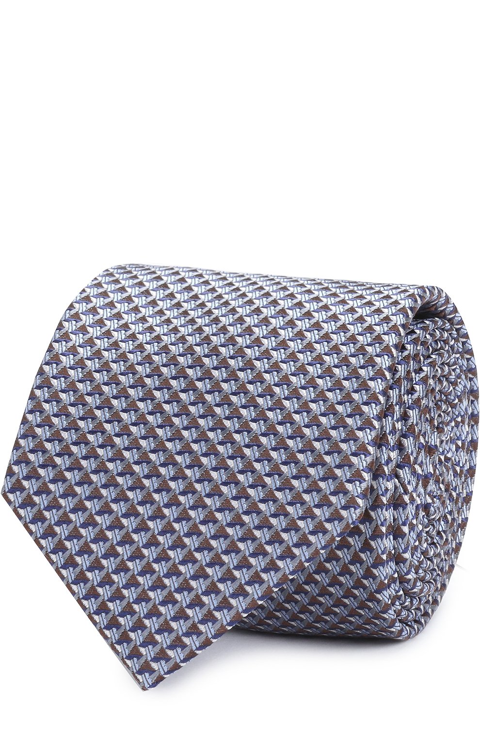 Шелковый галстук с узором BRIONI, арт. 061E/0640K, фото 1