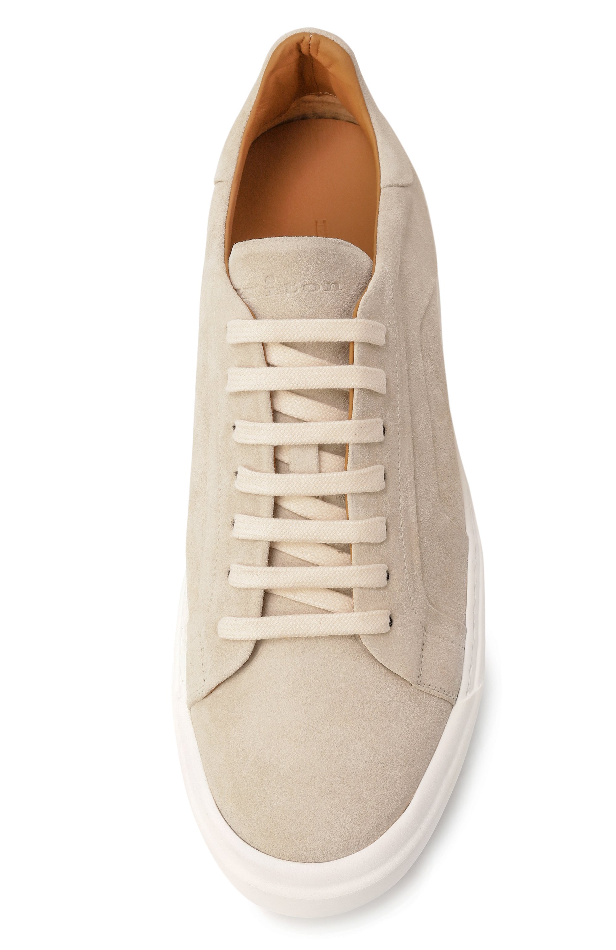 Замшевые кеды KITON, арт. USSA268N0119004, фото 6