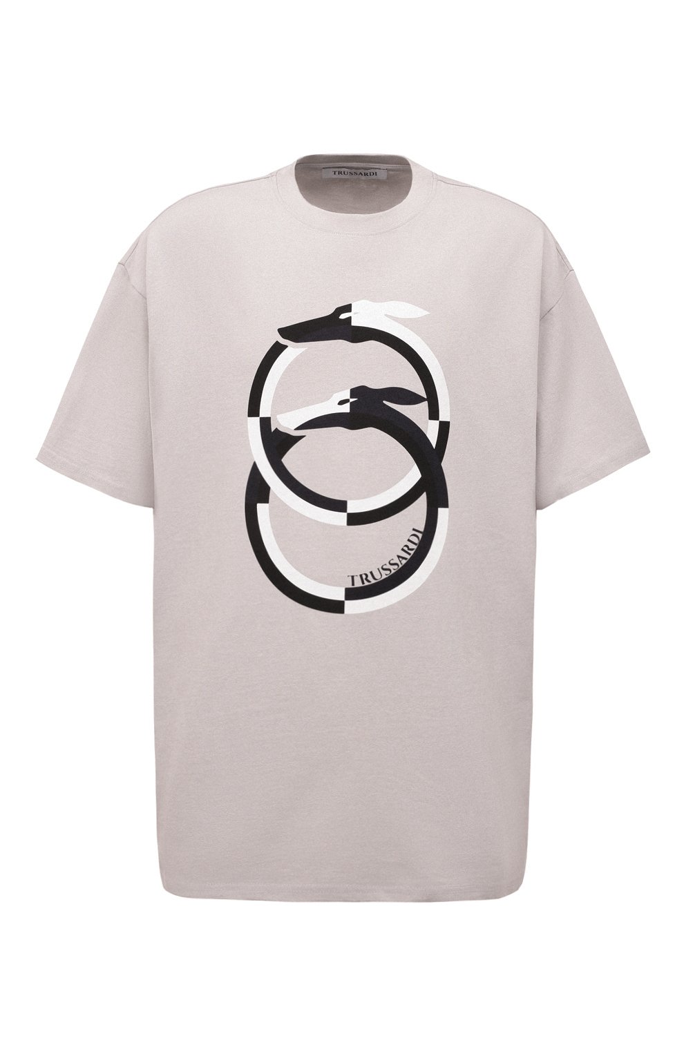 Хлопковая футболка TRUSSARDI, арт. 52T00677-1T006160, фото 1