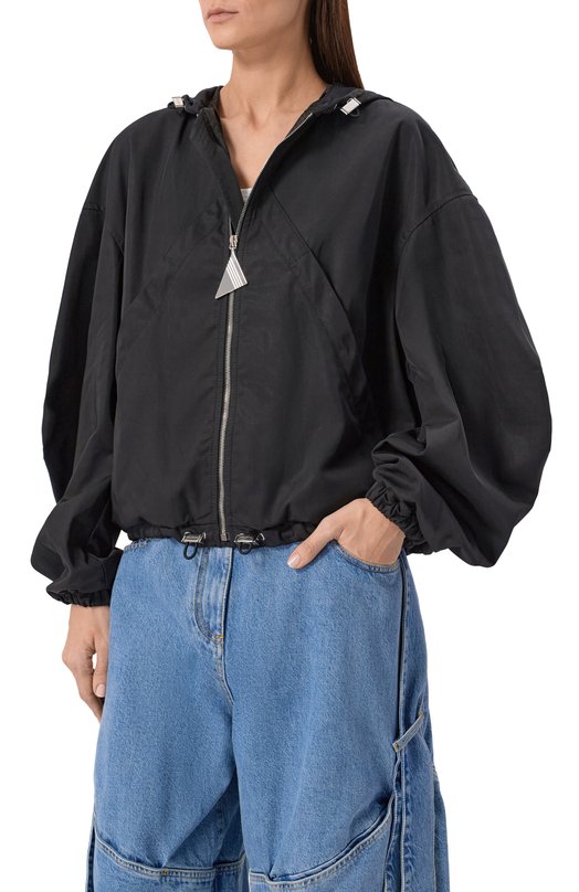 Бомбер The Attico 260WCB00076/PLL001AA Чёрный  260WCB00076/PLL001AA Фото 3