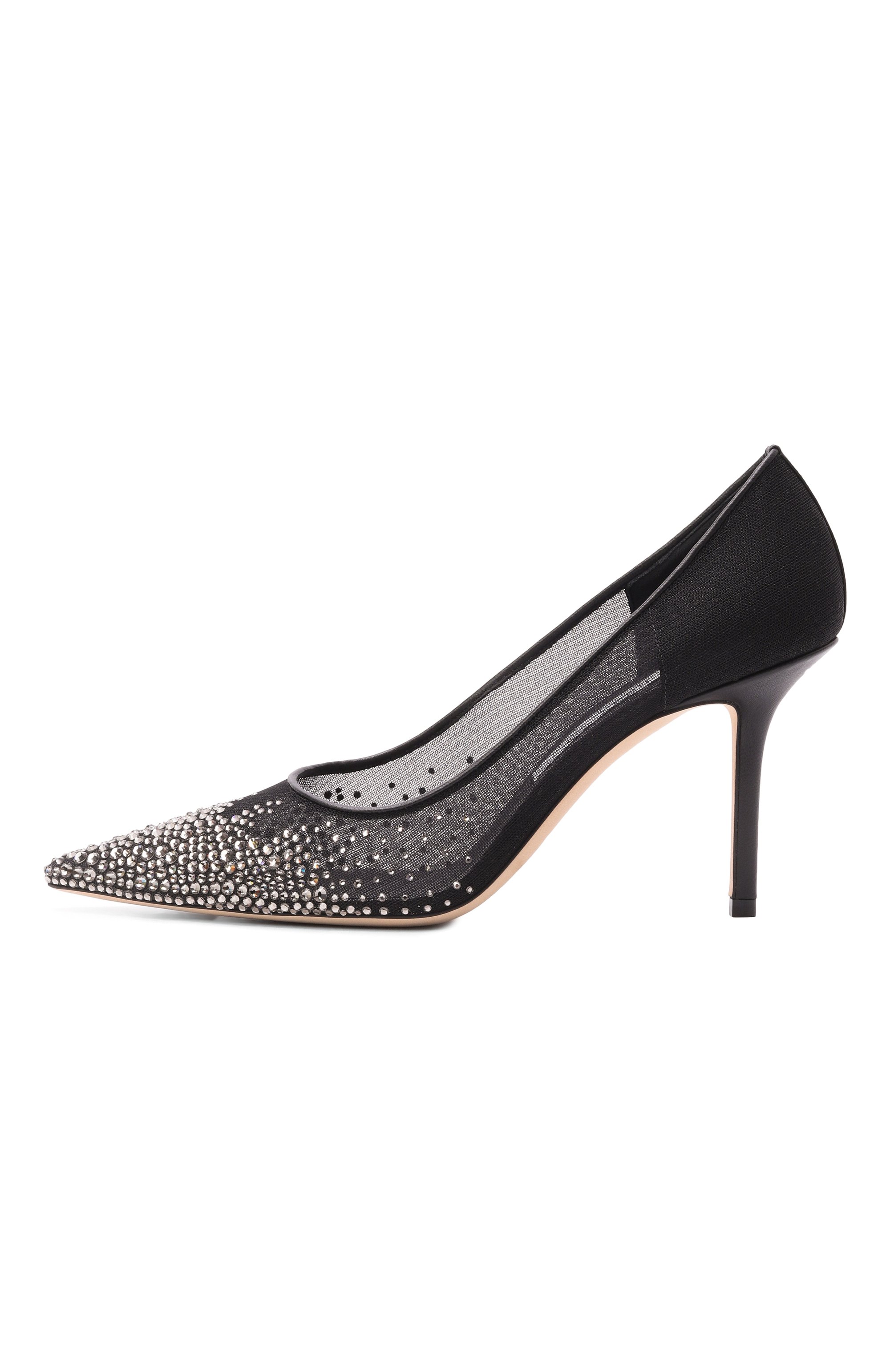 Текстильные туфли love 85 JIMMY CHOO, арт. L0VE85NYT, фото 4