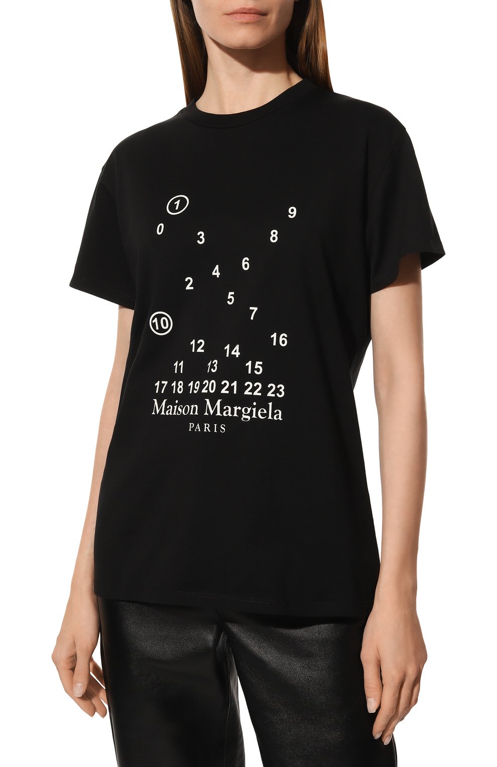 Хлопковая футболка MAISON MARGIELA, арт. S51GC0516/S22816, фото 3