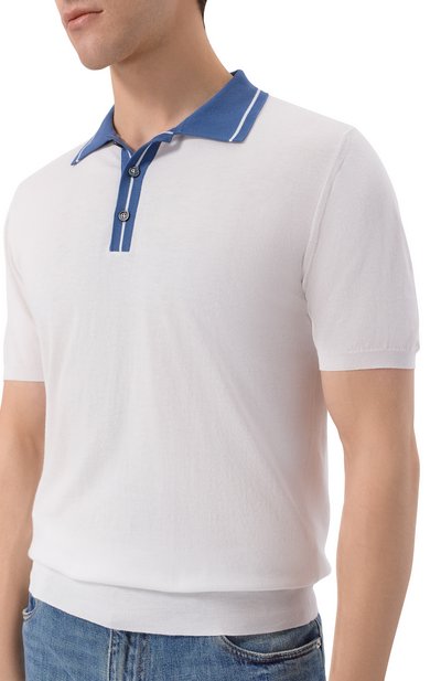 Хлопковое поло KITON, арт. UMK0926, фото 5