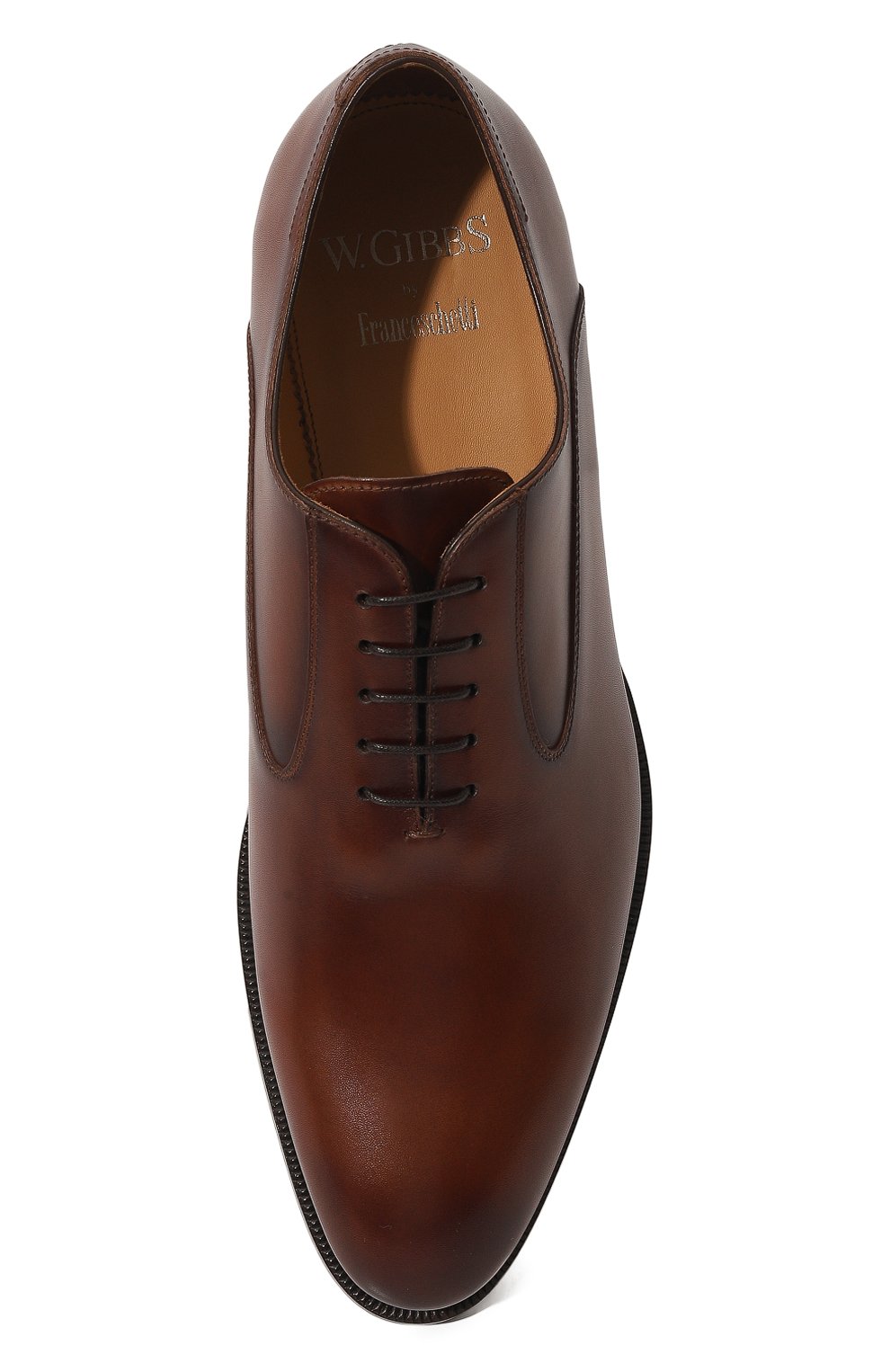 Кожаные оксфорды W.GIBBS, арт. 7255011, фото 6