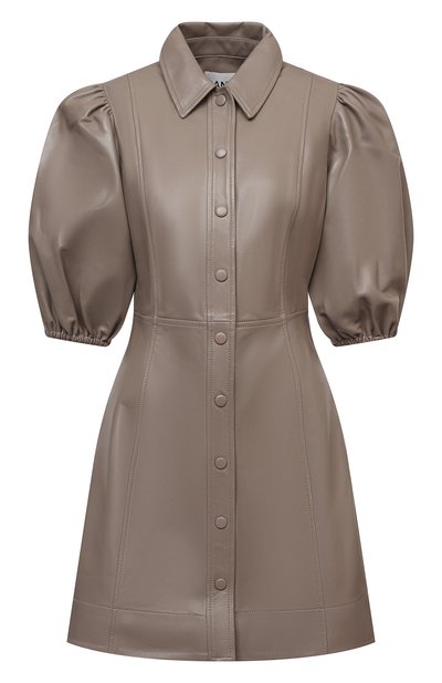 Кожаное платье GANNI, арт. F5897, фото 1