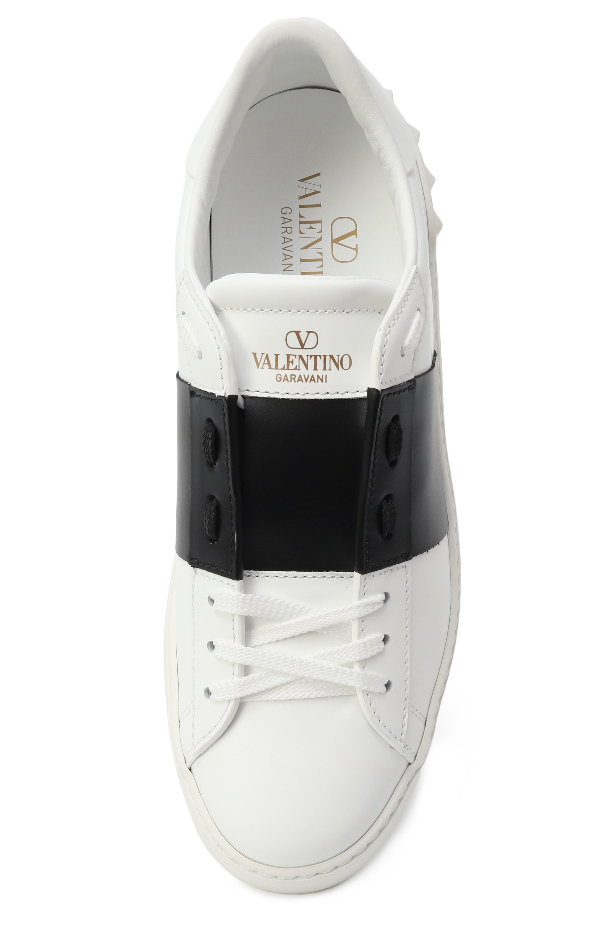 Кожаные кеды open VALENTINO, арт. 6W2S0781/BLU, фото 6