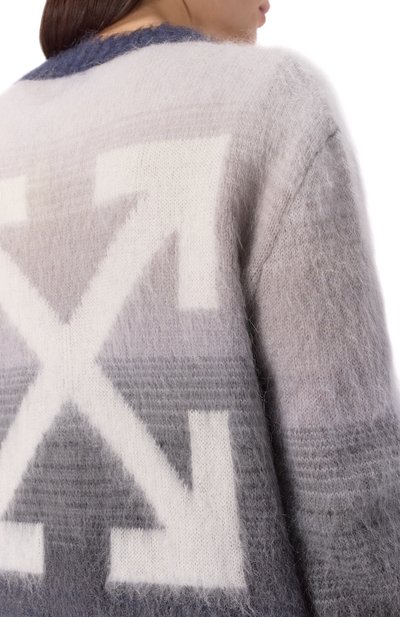 Шерстяной кардиган OFF-WHITE, арт. 0WHB04KF25KNI001, фото 5