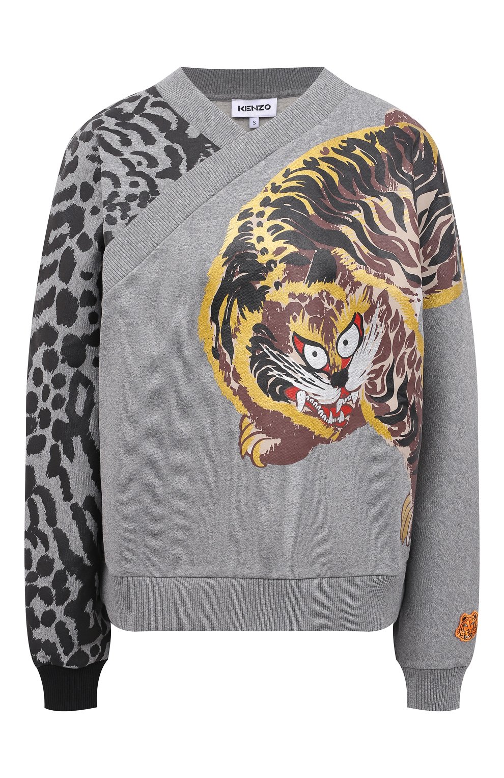 Хлопковый св итшот KENZO, арт. FB52SW6194M0, фото 1