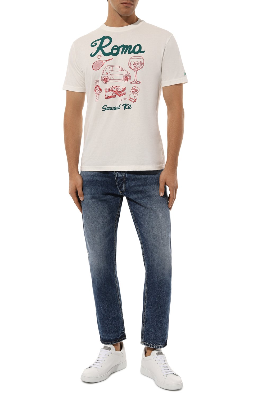 Хлопковая футболка MC2 SAINT BARTH, арт. STBM ARN0TT/ARN0001/MAYP57, фото 2